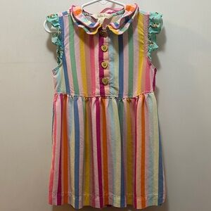 Matilda Jane Multicolor Striped Kids Dress / Tunic Size 6